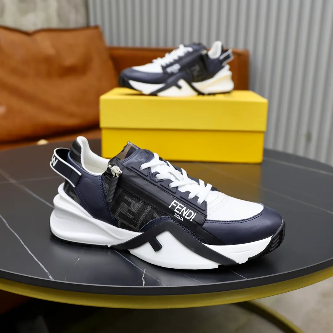 Men's men's shoes 290🔥Brand: FENDI Size: 38-44 (45, 46 customized) Grade: Original quality High version Material: Imported cowhide ➕ High-quality and comfortable lining Original lightweight non-slip outsole Style category: Travel Fashion casual shoes Versatile trend